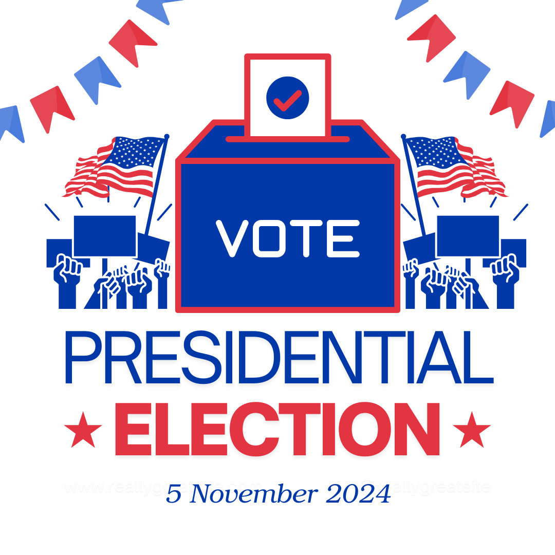 Happy Election Day! Your vote is your voice. Go vote today! ❤️💙