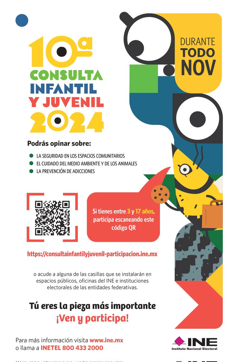 FDENuevoLeon's tweet photo. Si tienes entre 3 y 17 años, durante todo noviembre puedes opinar sobre: la seguridad de los espacios comunitarios; el cuidado del medio ambiente y de los animales; y la prevención de adicciones, 1/2 https://t.co/rMvInUEqov