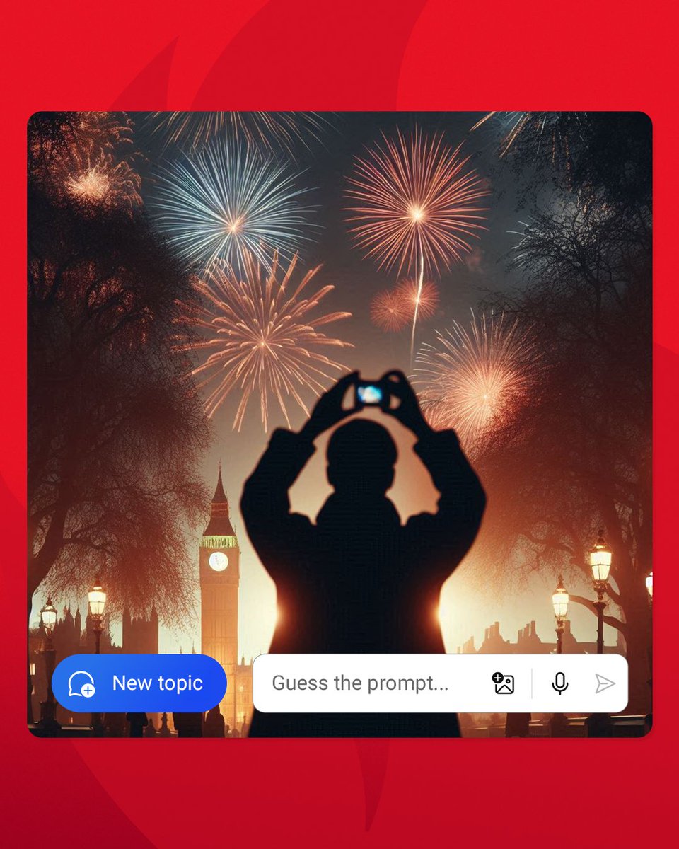 Snapdragon_UK's tweet image. Can you guess the prompt used to generate this image on Copilot+? 👀​

#AI #CopilotPCs