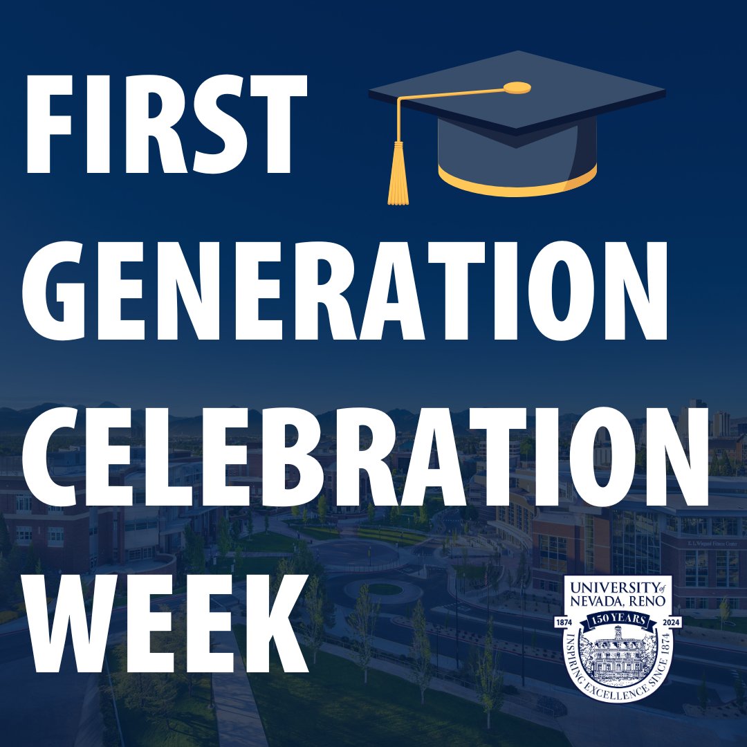 Pres_Sandoval's tweet photo. This week is First-Generation Celebration Week, a time to bring awareness to and uplift first-generation students at the @unevadareno. The University's First-Generation Student Center does amazing work in ensuring that first-gen students are set up for success, both during their time on campus and upon graduation. #GoPack
