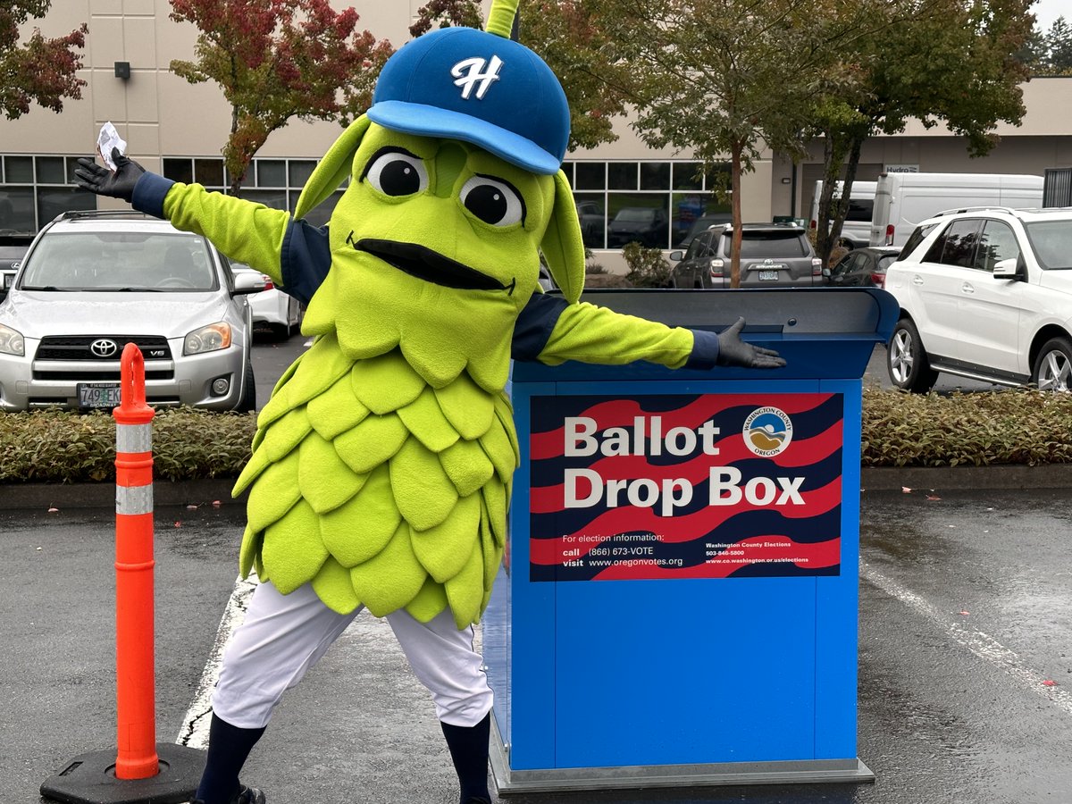📢 It’s Election Day! Have you voted? Voters have until 8 p.m. to return their ballots. Drop Boxes will remain open until 8 p.m. Find one near you at WashCoVotes.org. 

📨Mailed ballots must be postmarked by Nov. 5 &amp; received by the Elections Office by Nov. 12.