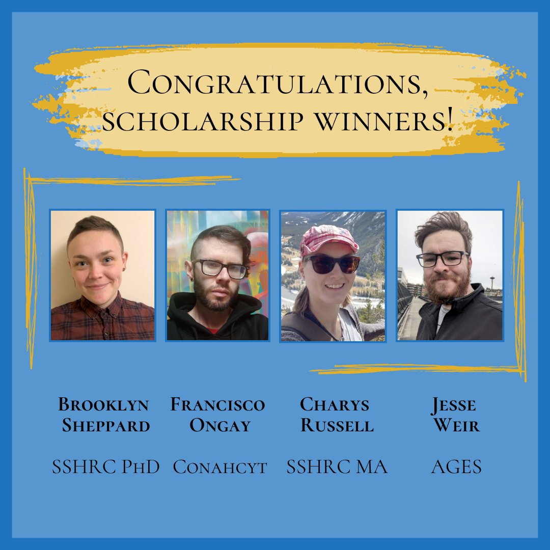 🎉 Congratulations to our students who have earned scholarships this year! 🎉 We look forward to seeing what comes out of your studies. Keep up the good work! 🌟

#graduateresearch #ucalgarylinguistics #calgarylinguistics #SSHRC #Conahcyt #AGES