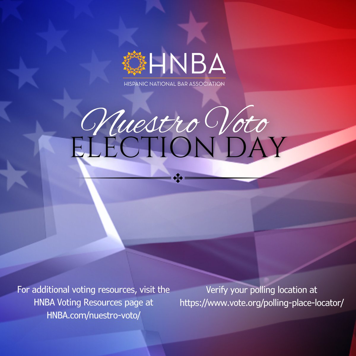 HNBANews's tweet photo. Every vote, every voice, and every person counts. If you haven't voted yet and are eligible, make sure you cast your ballot! This is our moment to show up and make a difference in this pivotal election. https://t.co/mwwcXXTORk
