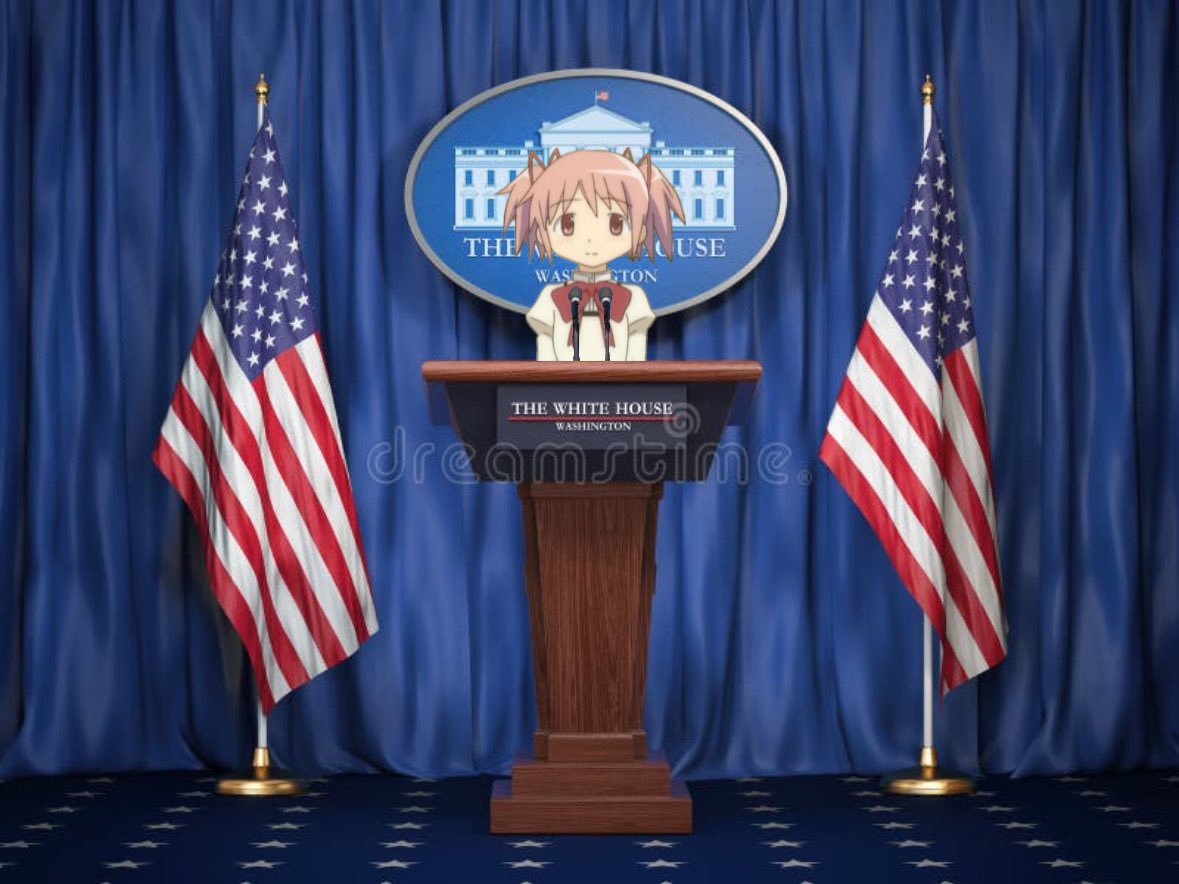 meduka_ebooks's tweet image. BREAKING: Madoka Kaname has been elected the 47th president of the United States.