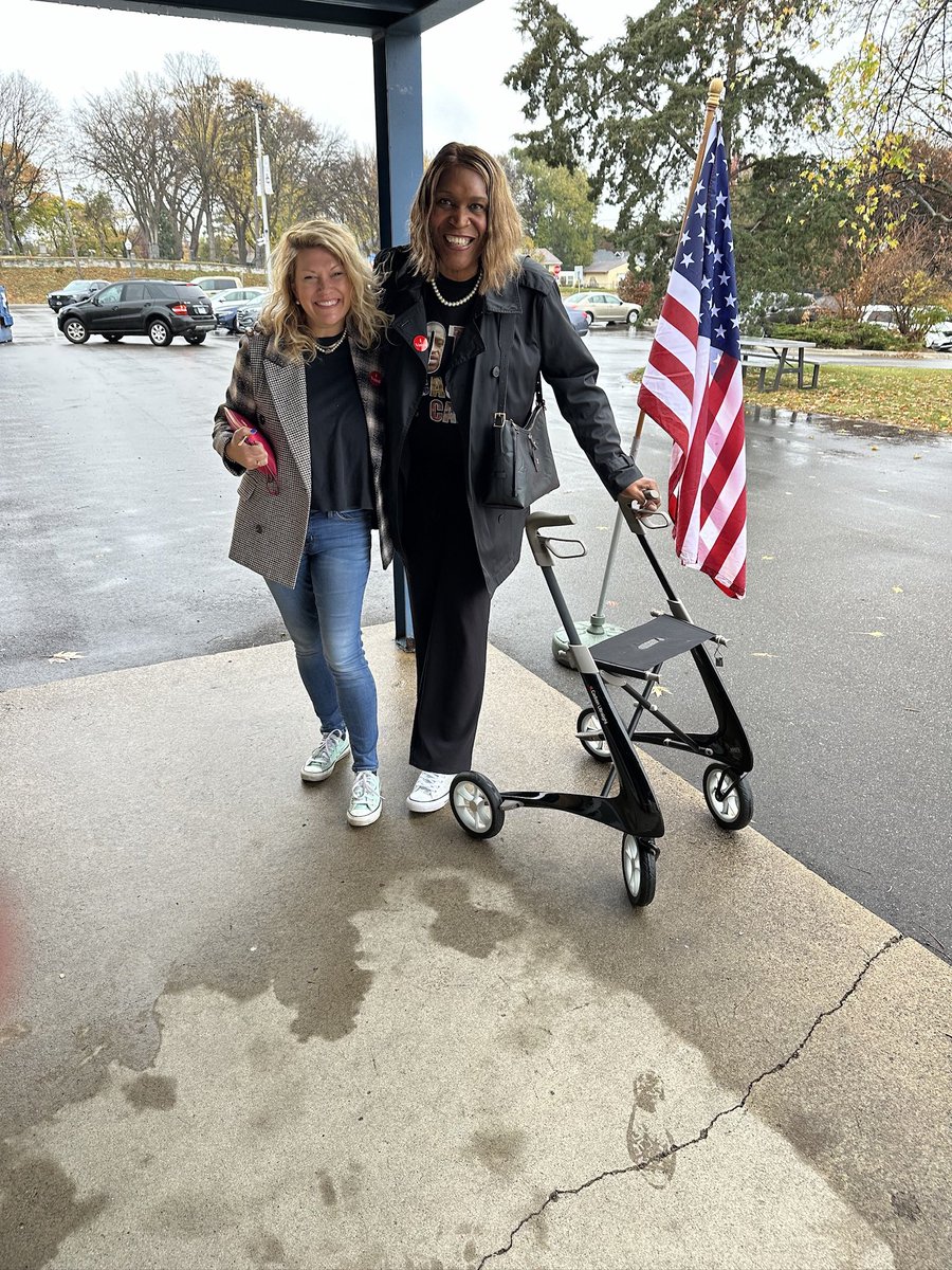 Today is Election Day! I hope you will join me in voting to elect VP <a href="/KamalaHarris/">Kamala Harris</a> and our very own <a href="/GovTimWalz/">Governor Tim Walz</a> as the next President and Vice President of the US. #DemVictory2024