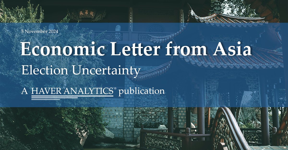 Economic Letter from Asia: Election Uncertainty

In this week’s letter, we explore political uncertainty and its potential risks to economic growth. Follow the link to read the full commentary and view the insightful charts. 

haverproducts.com/economic-lette…