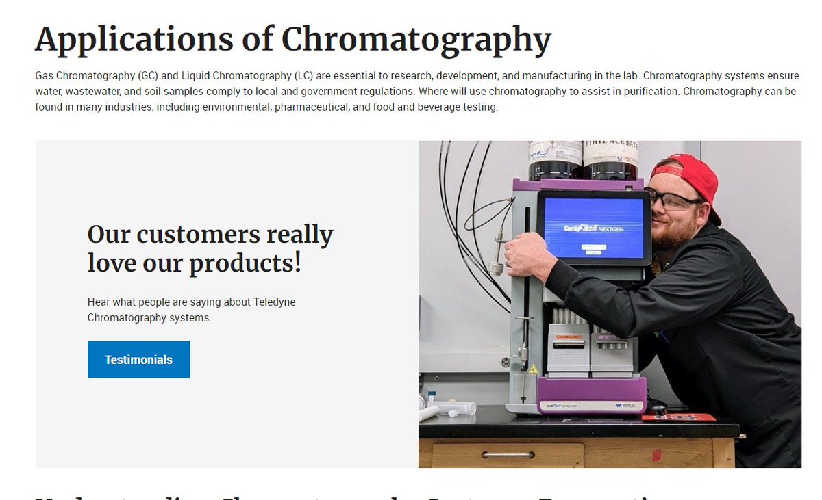 Robert Huigens (@huigensrob) on Twitter photo Trying to focus and do my job (purchasing new equipment for the lab)...and I come across this!
<a href="/KCGOrtiz/">Dr. Ortiz, Future Job Haver</a> - are you kidding me! LOL!
Ok, back to work...small world, folks!
Chromatography | Teledyne LABS Trying to focus and do my job (purchasing new equipment for the lab)...and I come across this!
<a href="/KCGOrtiz/">Dr. Ortiz, Future Job Haver</a> - are you kidding me! LOL!
Ok, back to work...small world, folks!
Chromatography | Teledyne LABS