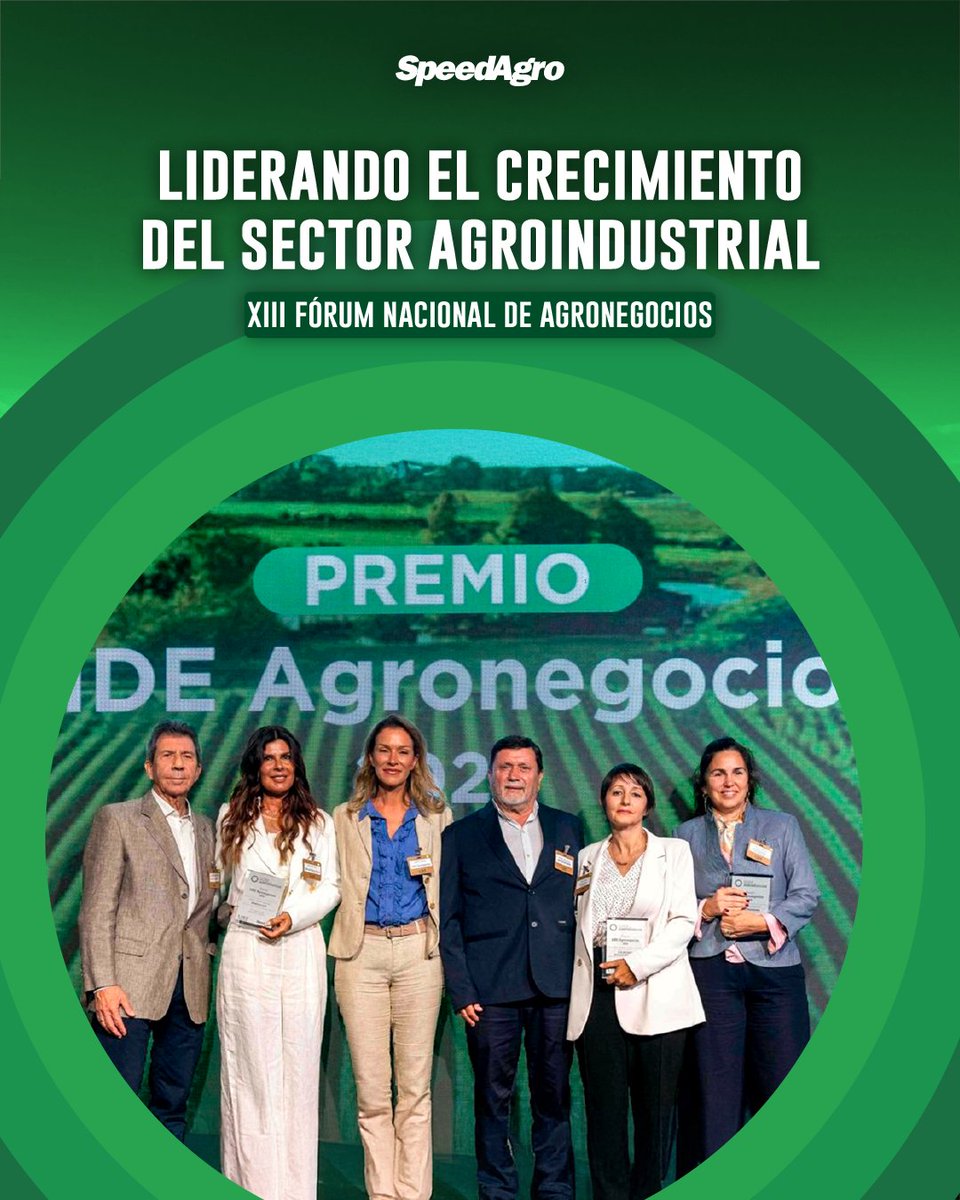 🟢Orgullosos de haber sido parte del XIII Fórum Nacional de Agronegocios que refuerza el liderazgo e impulsa el crecimiento del sector agroindustrial, aportando ideas claves para el futuro de los agronegocios en Argentina 🇦🇷​

#SpeedAgro en su mejor versión 🌱💚