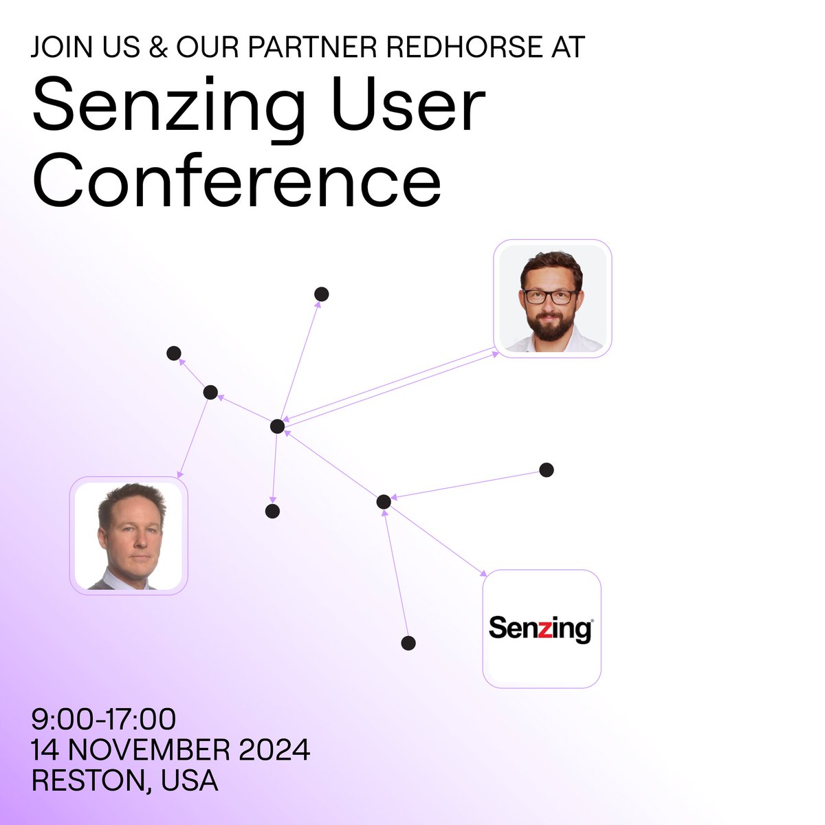 GraphAware (@graph_aware) on Twitter photo Michal Bachman, and Vincent Bridgeman from <a href="/RedhorseCorp/">Redhorse Corp</a> will join our #EntityResolution partner, @Senzing, at the User Conference 2024 in Reston, US 🇺🇸!
Not attending? Reach out to Michal directly: graphaware.com/events/global-… Michal Bachman, and Vincent Bridgeman from <a href="/RedhorseCorp/">Redhorse Corp</a> will join our #EntityResolution partner, @Senzing, at the User Conference 2024 in Reston, US 🇺🇸!
Not attending? Reach out to Michal directly: graphaware.com/events/global-…