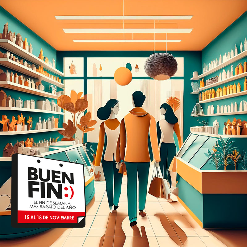 ¡Último día de #ElBuenFin! 🎉

No dejes pasar las increíbles ofertas que aún están disponibles.

Revisa que los comercios estén registrados con su código QR y disfruta de tus compras sabiendo que participas en el sorteo.

¡Corre que se acaba!