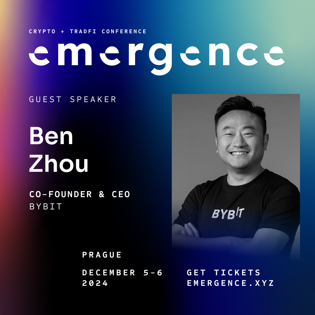 🎟️ Stand a chance to watch Ben Zhou, CEO of Bybit LIVE at the Prague  Congress Centre! 📆 6th December, 2024, 1:40-2:10pm ✓ Follow and repost our  tweet! 🙌 And of course,