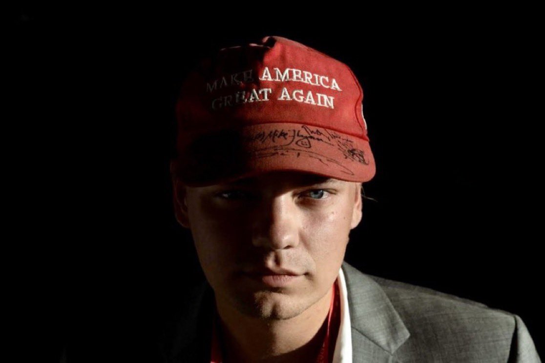 Realalexstone's tweet photo. @charliekirk11 My name is Alex Stone. 

I am 20-years-old. 

I am the adopted nephew of Roger Stone. 

I have cast my first ballot for President of the United States for rightful President, Donald J. Trump!

Who’s with me? https://t.co/AHiJe7g5oq