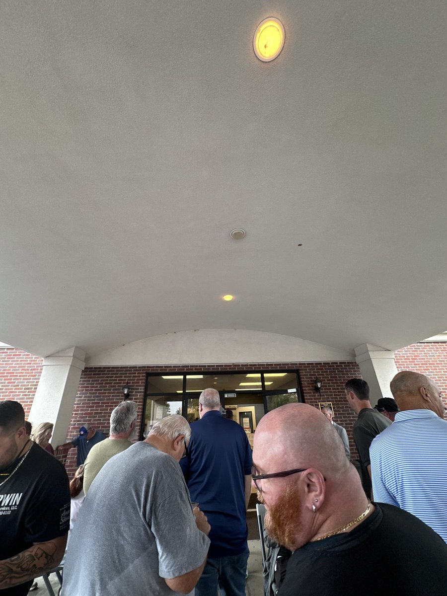 brooklere's tweet photo. I’ve been waiting to vote since 7:06 AM in Pell City, AL. There’s been a mix of storylines, but apparently the ballots were printed incorrectly, missing a local amendment we were supposed to vote on. 

Voting is a privilege and this is not fair to us citizens. https://t.co/O0pTme6GGg