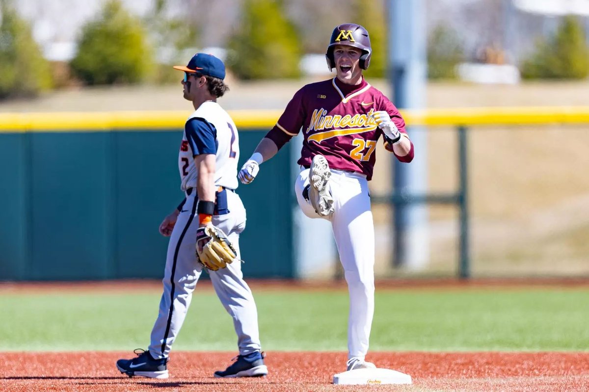 D1Baseball (@d1baseball) on Twitter photo .<a href="/jake9perry/">Jake Perry</a> broke out for <a href="/GopherBaseball/">Minnesota Baseball</a> in 2024, hitting .305/.398/.557 with nine homers and a team-best 20 doubles.
He also more than held his own defensively, committing just six errors in 48 starts at third base.
<a href="/KinaTraxInc/">KinaTrax</a> Fall Report 👉 buff.ly/3Ar9KPc .<a href="/jake9perry/">Jake Perry</a> broke out for <a href="/GopherBaseball/">Minnesota Baseball</a> in 2024, hitting .305/.398/.557 with nine homers and a team-best 20 doubles.
He also more than held his own defensively, committing just six errors in 48 starts at third base.
<a href="/KinaTraxInc/">KinaTrax</a> Fall Report 👉 buff.ly/3Ar9KPc