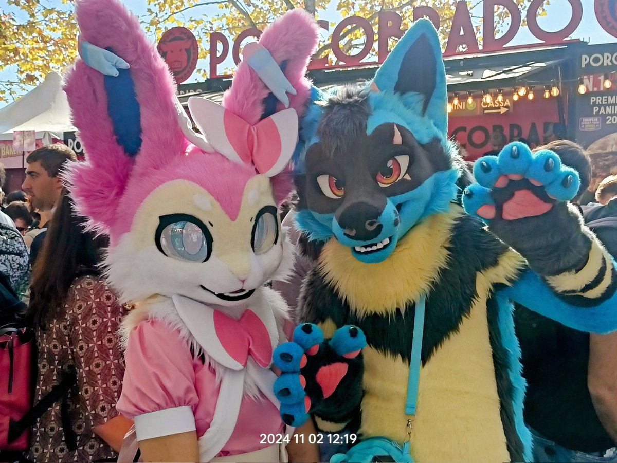 RedWing Lu π Furizon (@stranckv2) on Twitter photo Me and <a href="/StuffedTailsFur/">StuffedTailsFursuits |STF|</a> at this last Lucca Comics and Games. We had so much fun! Me and <a href="/StuffedTailsFur/">StuffedTailsFursuits |STF|</a> at this last Lucca Comics and Games. We had so much fun!