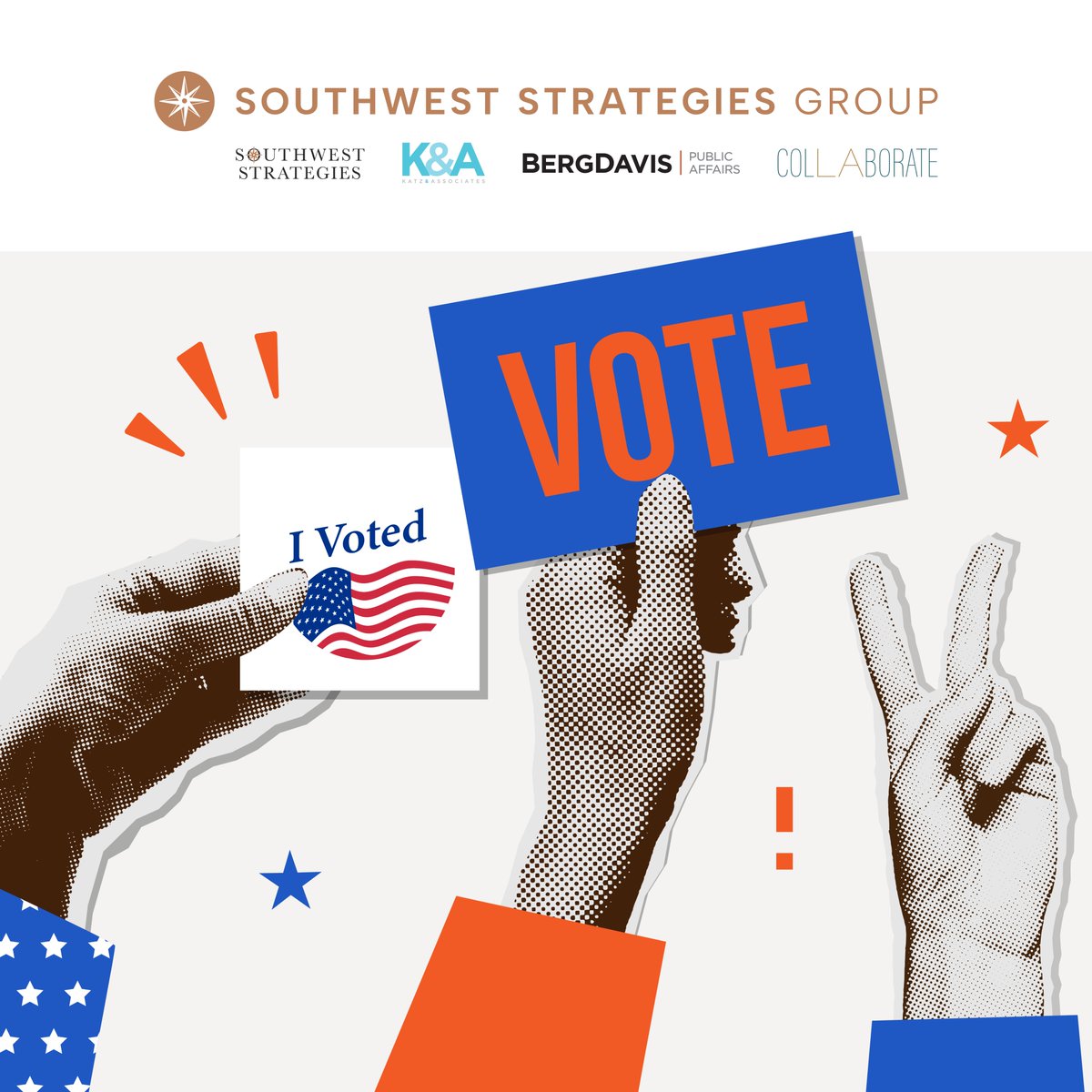It's Election Day - make your voice heard! Head to the polls and let's make today count!