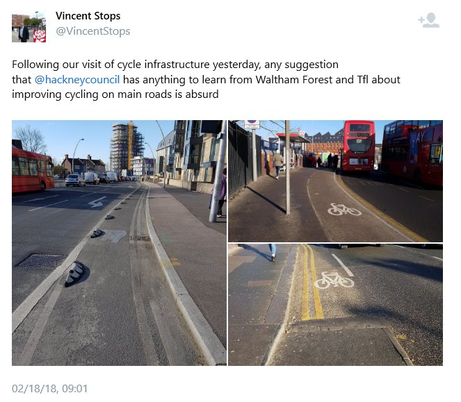 Hackney Cyclist tweet media