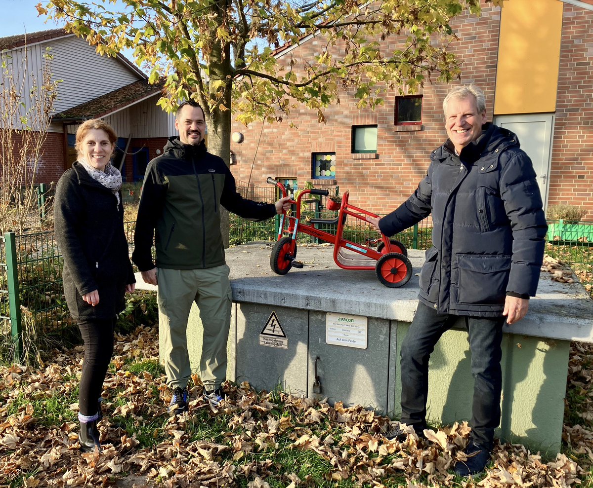 Fahrspaß auf 3 Rädern 
#Verlosung #kommunalinfo #Dreirad #kita #riede #Thedinghausen