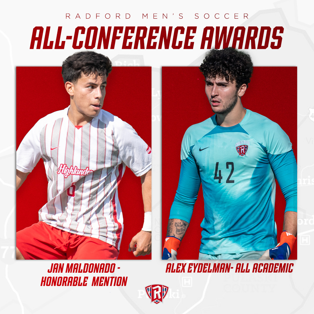 Congratulations to Jan Maldonado and Alex Eydelman on receiving Big South all-conference recognition! 👏

#RiseAndDefend