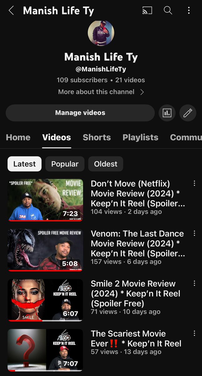 ManishLife_Ty's tweet image. Yall help me out, what movie should I do my next review on? 🎞️🍿👀 #KeepnItReal