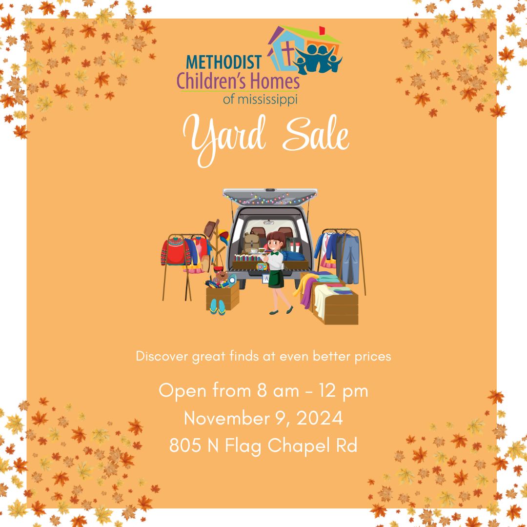 This Saturday from 8 AM - 12 PM! We’re having a Yard Sale. We hope to see you there. We’ll have all kinds of items for sale from home décor to toys that are too young for our youth. #yardsale #MCH #childrenfirstfamilyalways