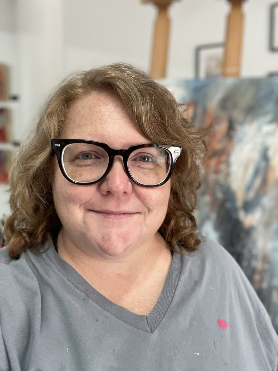 Painting my anxiety away and breathing in positivity. 

#whateveritistellyourstory #lezbehonest #Vote2024 #houstonarts #moodbooster #painting #txlege