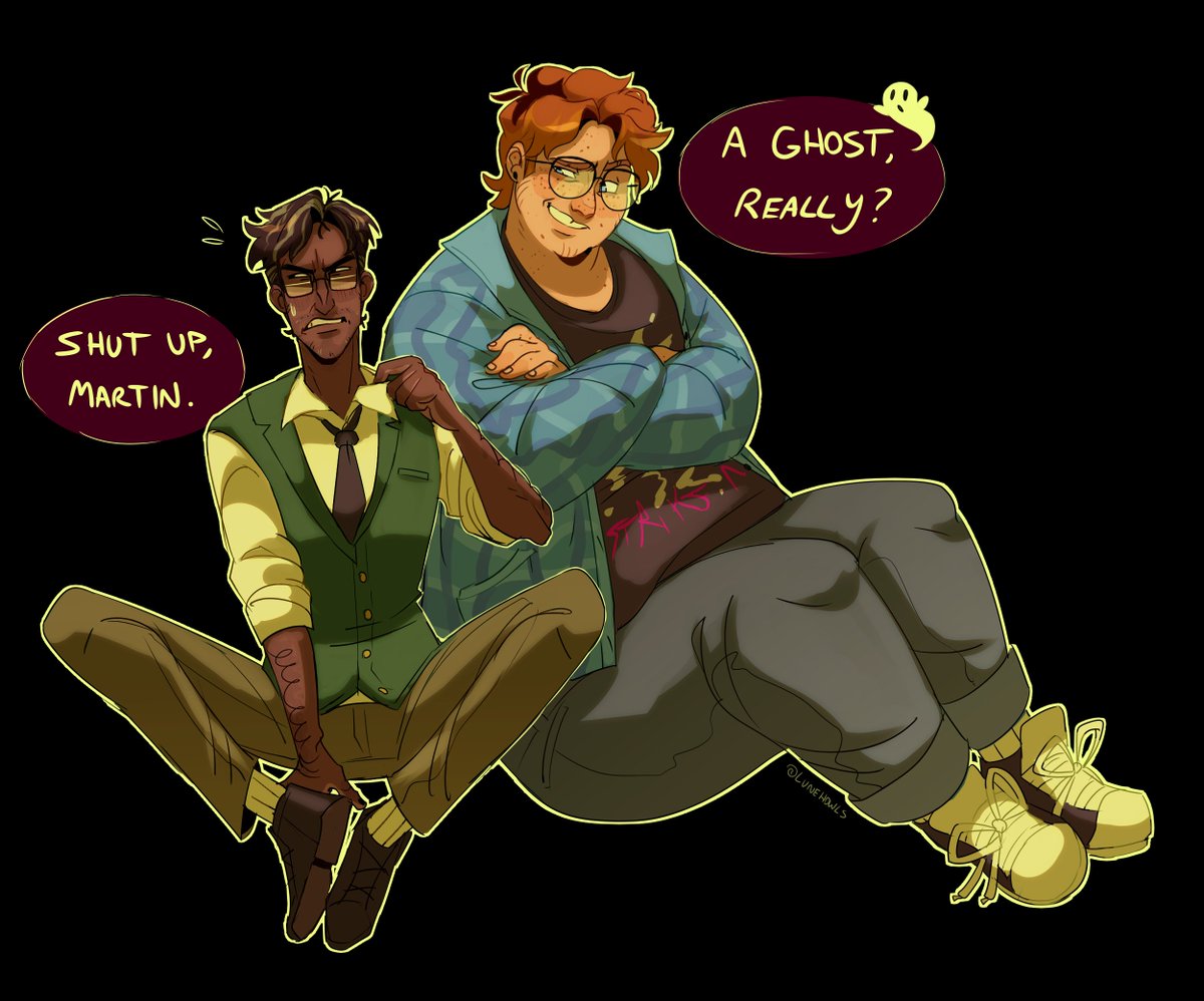 "what made you think i was a ghost???" #TMA #themagnusarchives