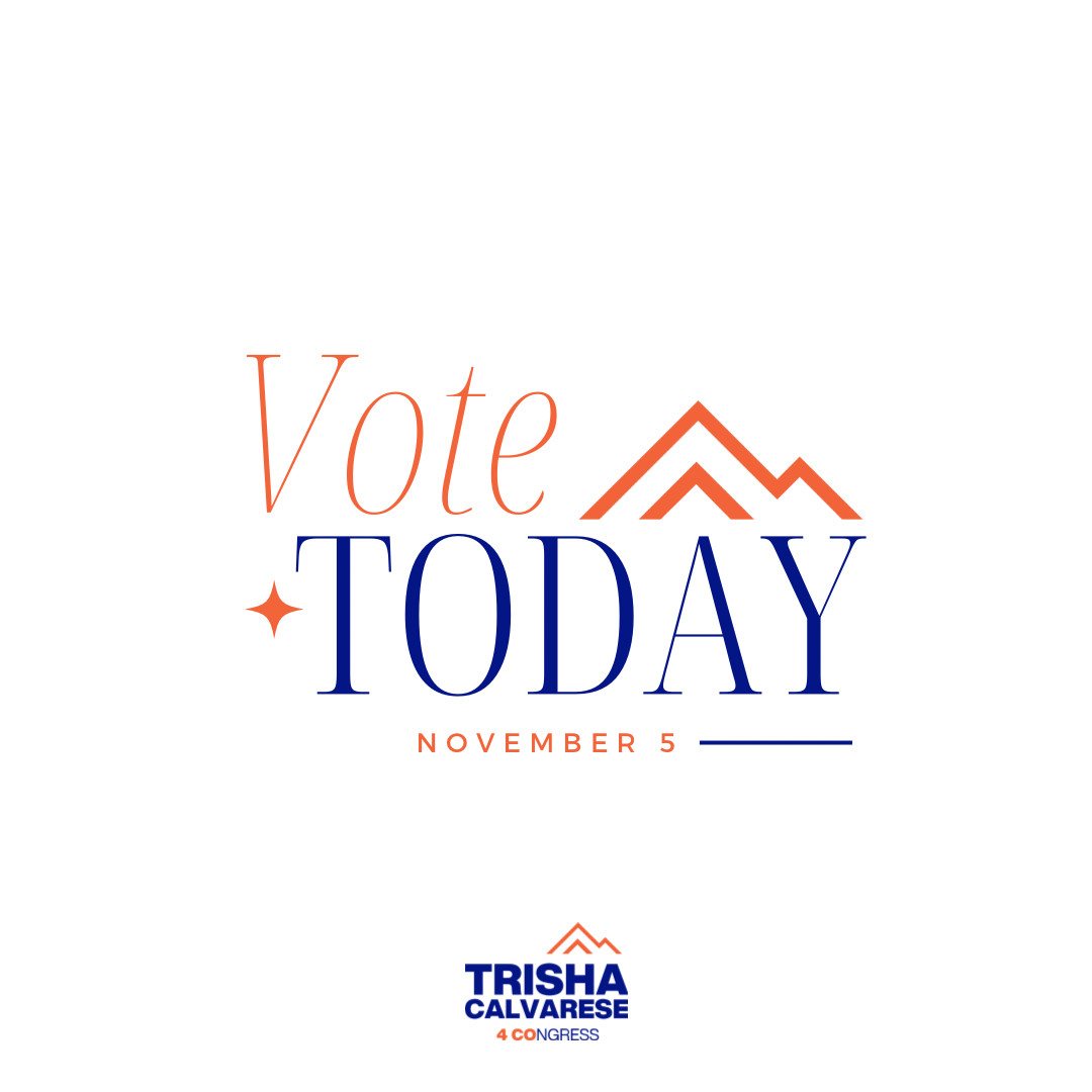 Today is the day. 

Vote. 🗳️ Your voice matters.