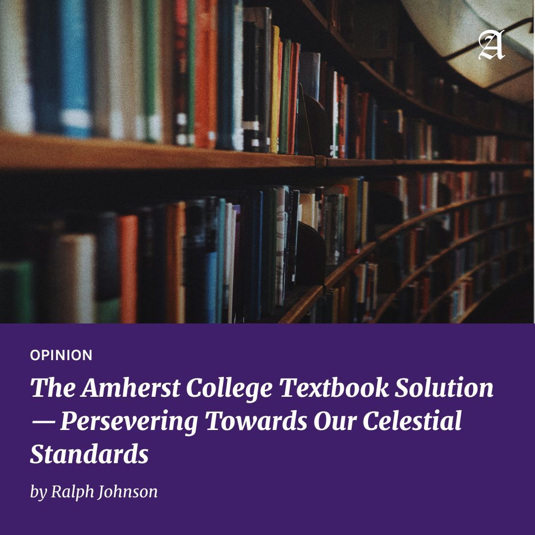 Ralph Johnson, Executive Director of Campus Operations and Chair of the Amherst College Textbook Taskforce, outlines the goals and ongoing improvements of the Amherst College Textbooks Solution (ACTS) program...
✍️ Ralph Johnson
🔗 buff.ly/3NQGmEZ