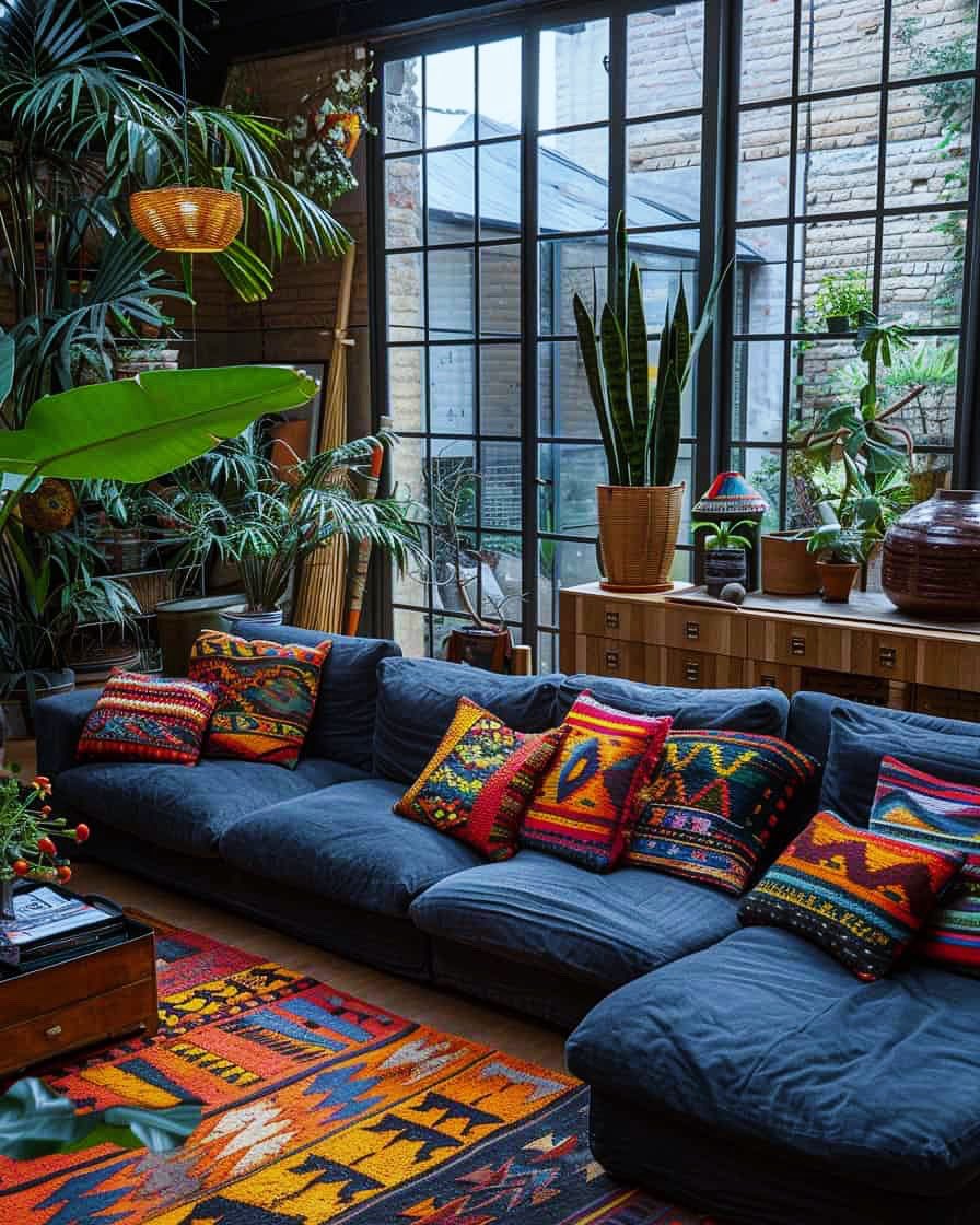 RoomInspoByMari's tweet photo. Afrohemian room decor #RoomInspo https://t.co/YLzfKg5ASz