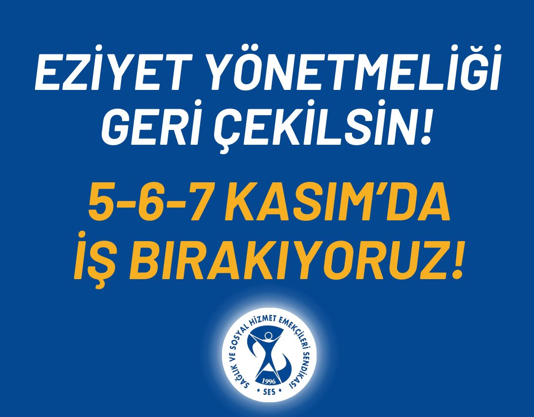 ❗️Eziyet Yönetmeliği Geri Çekilsin!

Taleplerimiz karşılanana kadar #ASMlerKapalı İş Bırakmaya devam ediyoruz!