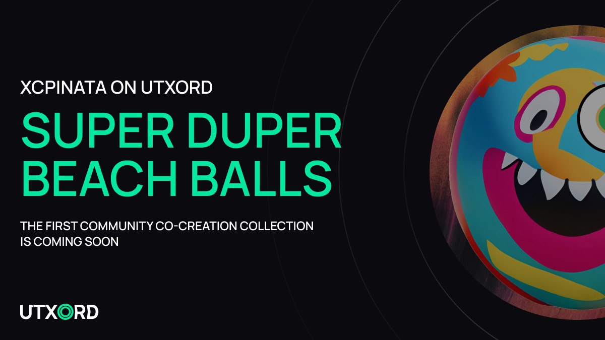 <a href="/XCPinata/">XCPinata</a> is launching the NFT collection with UTXORD

Super Duper Beach Balls is the first Ordinals collection on UTXORD by XCPinata that will revolutionize the way NFT collections are launched.

So, what is so exciting about this launch that you’ve been patiently waiting for