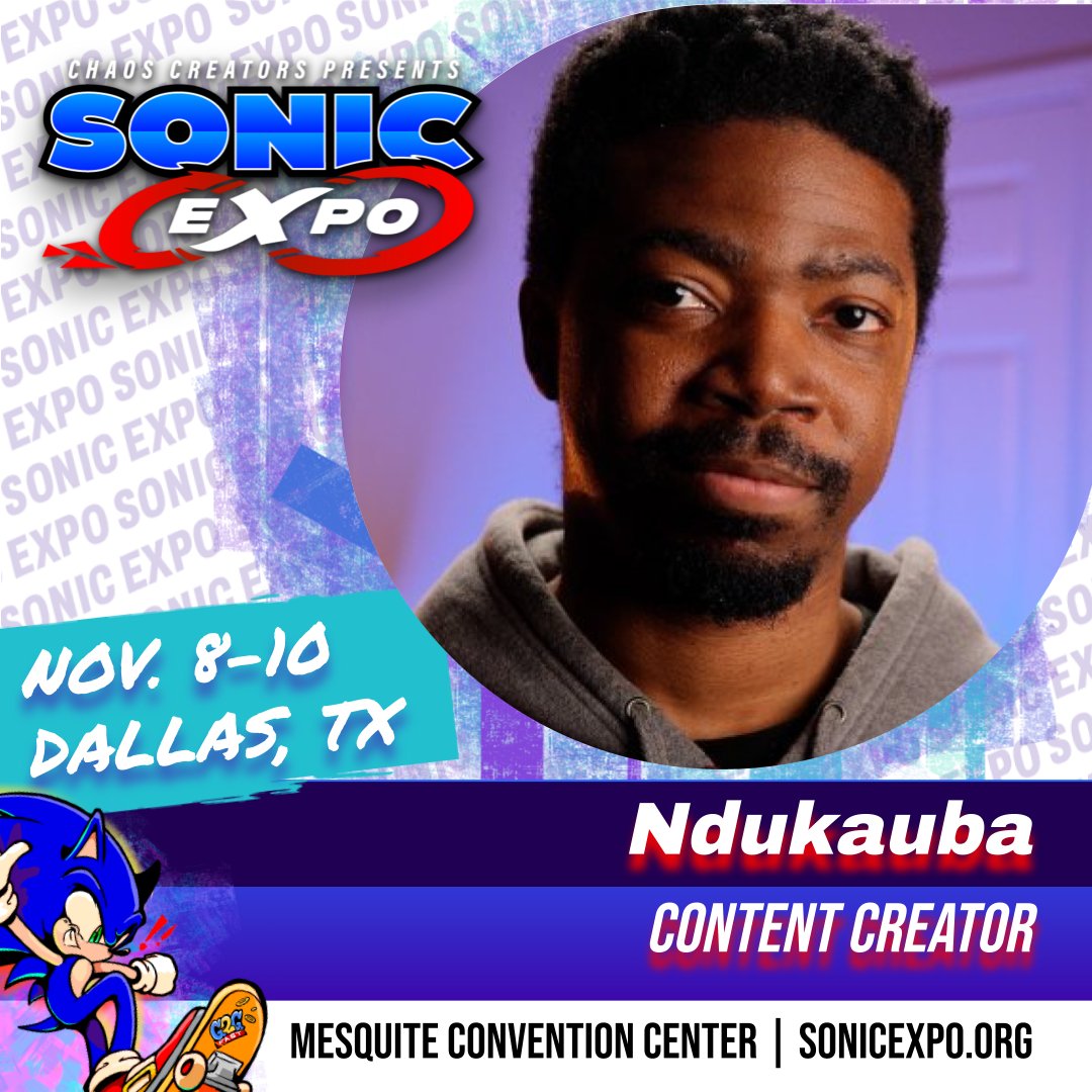 📣 CONTENT CREATOR ANNOUNCEMENT 📣

We are pleased to announce Ndukauba is planning to attend Sonic EXPO! Please give him a warm welcome! 👋

Sonic EXPO is 3 DAYS away! Tickets are selling FAST, get yours before it's too late! 🧵