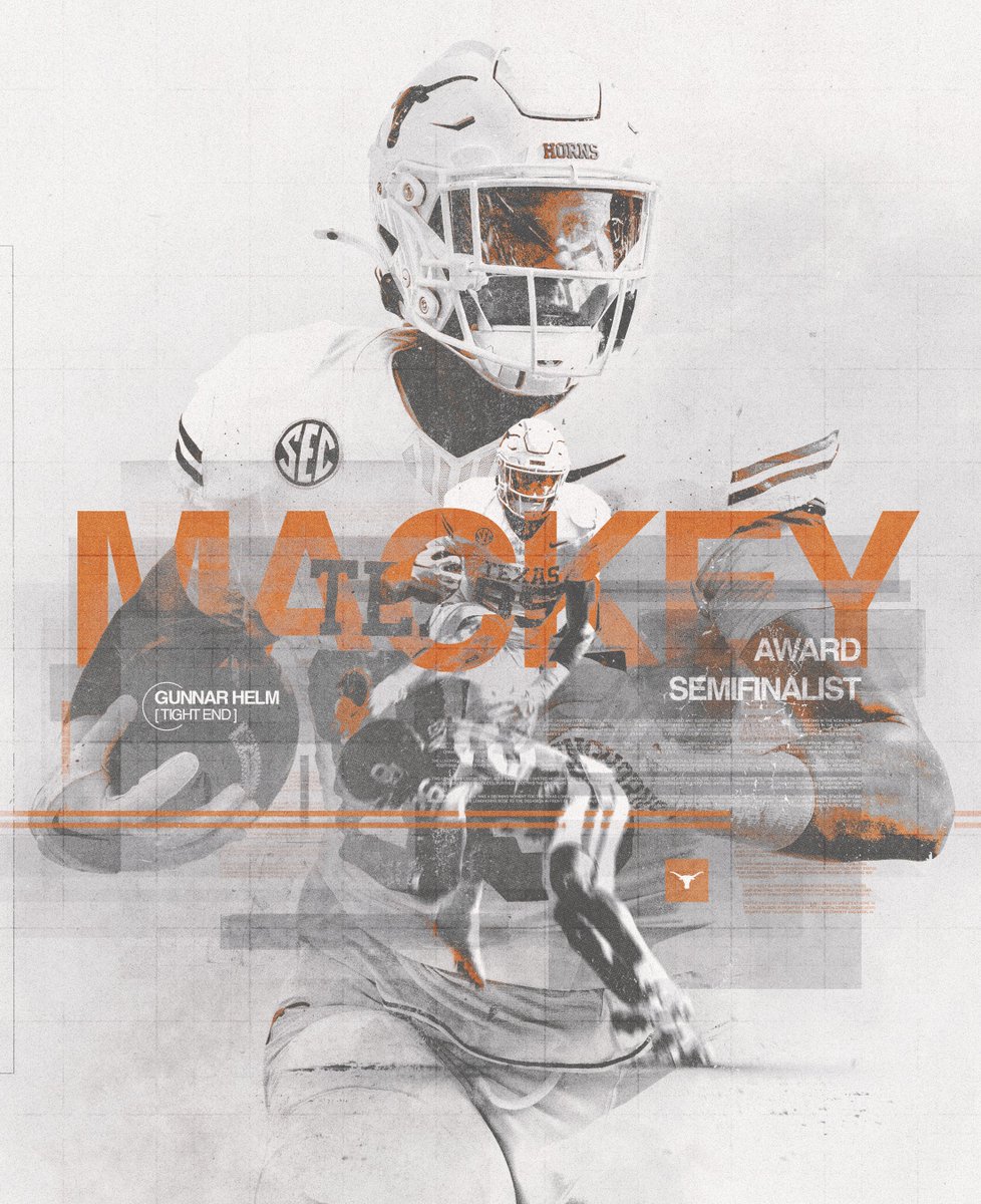 Gunnar Helm has been named a semifinalist for the John Mackey Award, presented to the nation's top tight end 🤘 <a href="/gunnar_helm/">Gunnar Helm</a>
