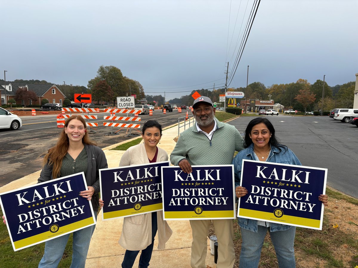 It's Election Day! I'm out waving signs in both counties today-show your support with a shout or a honk if you see me!

There are only a few hours left to make your voice heard, so please make a plan to vote and remind your friends and family to do the same!

Together, we can