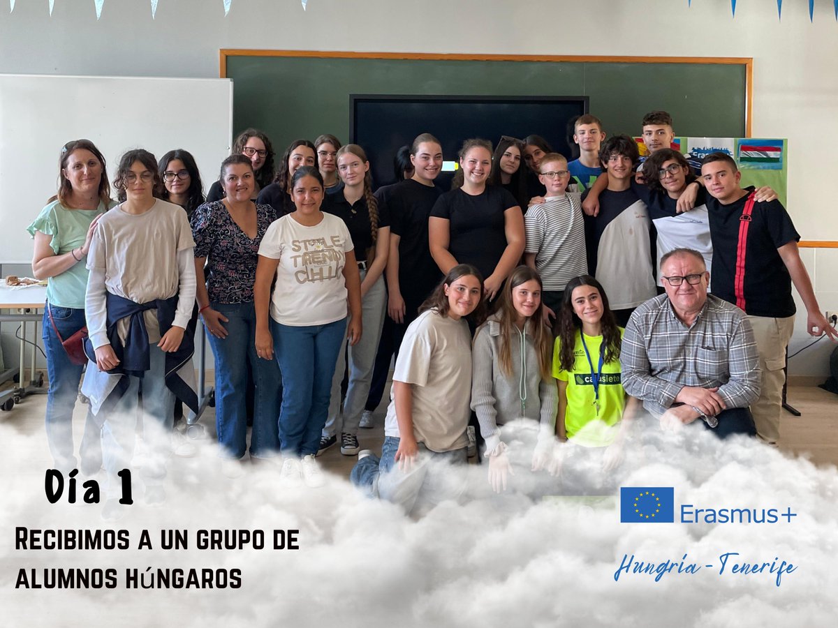 🇭🇺MOVILIDAD HUNGRÍA-TENERIFE (DÍA 1)🇮🇨

😊👉Más Info: lasallelalaguna.es/recibimos-a-un… #ErasmusPlus #SomosLaSalle #Educación #LaSalle #LaSalleLaLaguna