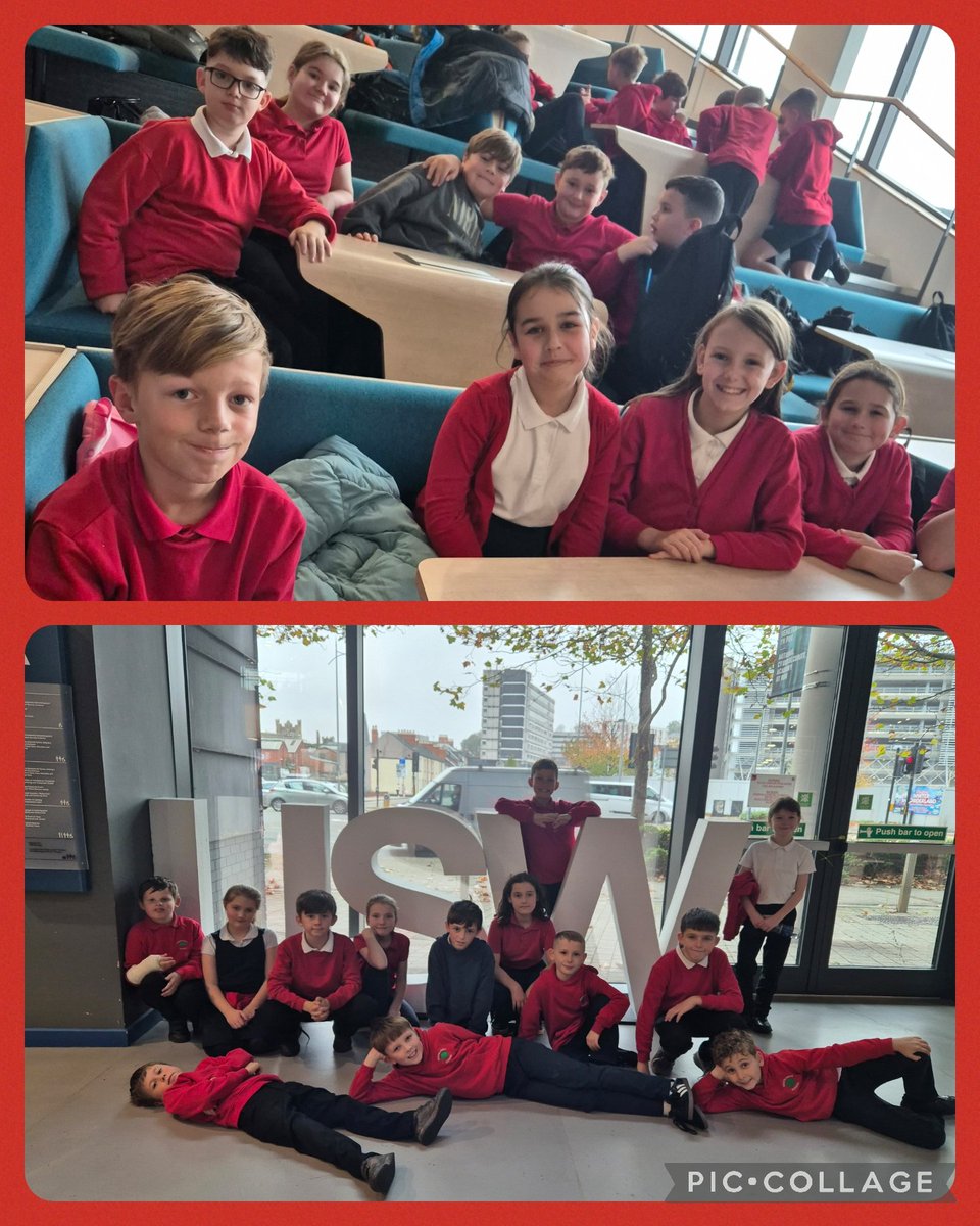 A great day <a href="/BAPrimaryUSW/">USW_Primary_ITE / PDC_Addysg_Gynradd</a> <a href="/UniSouthWales/">University of South Wales</a> inspiring our children to think about their future careers and University