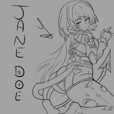 Art_Xyonn's tweet photo. volvi despues de varios meses con un dibujo de la Jane Doe de ZZZ uwuw https://t.co/05xmfm6UQN