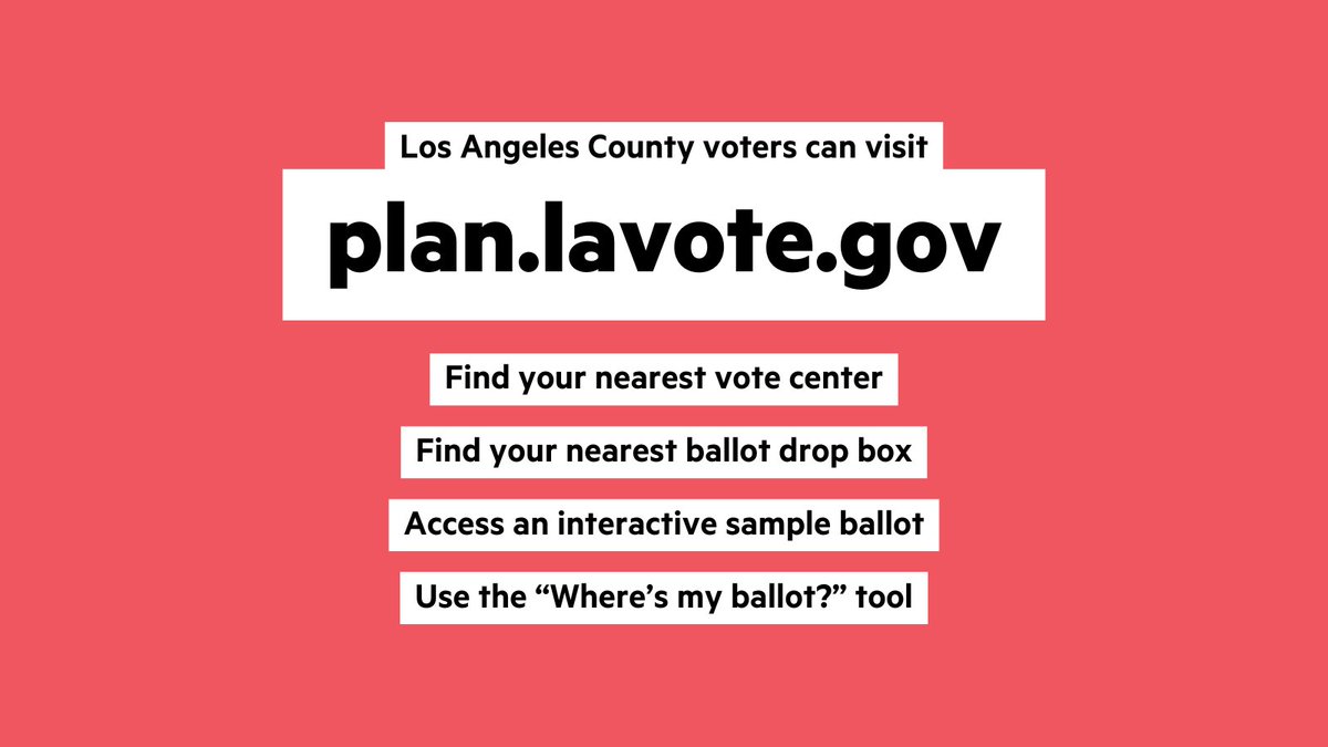 Hey Lions, here's your Election Day voter guide!

Head on over to lmu.edu/vote to learn about key races, find your nearest vote center, track your ballot, and find other campus resources.