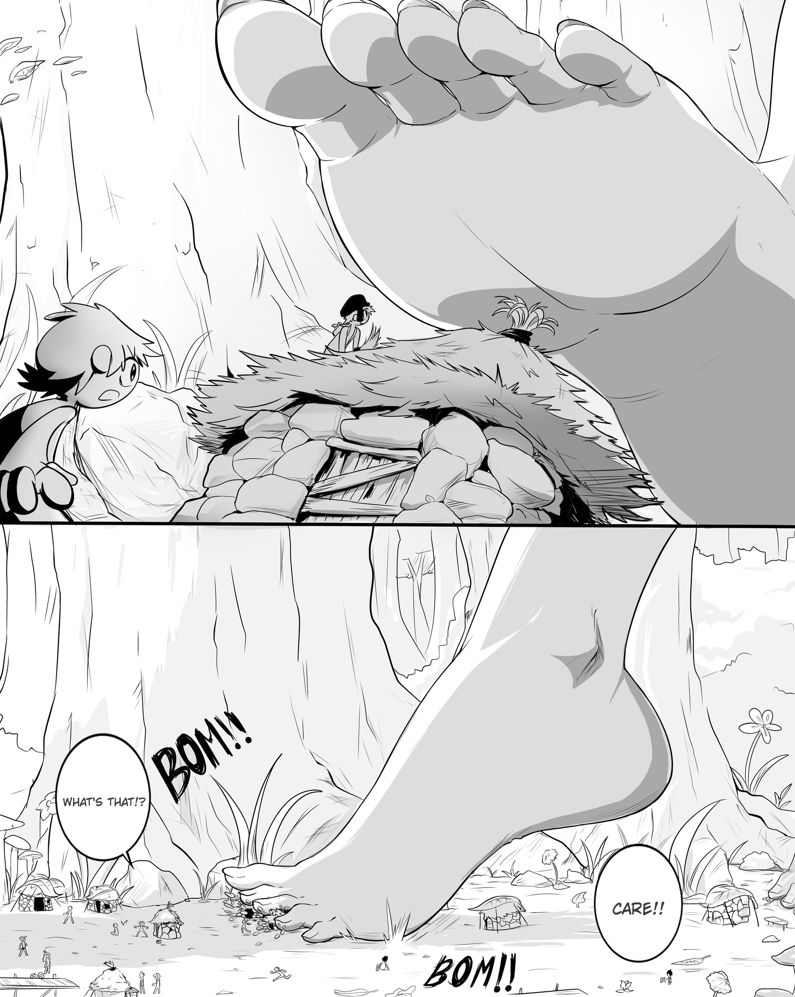 1 pic. When the ground shook and the giant girl appeared, the little ones knew they had nothing to do, the worst day of their lives. On the other hand, for Bea, who was able to fulfill her dreams of being a giantess, it was the best. Awesome work by: @BigiGts #SizeTwitter #giantess https://t.co/Czt2jZXSpZ