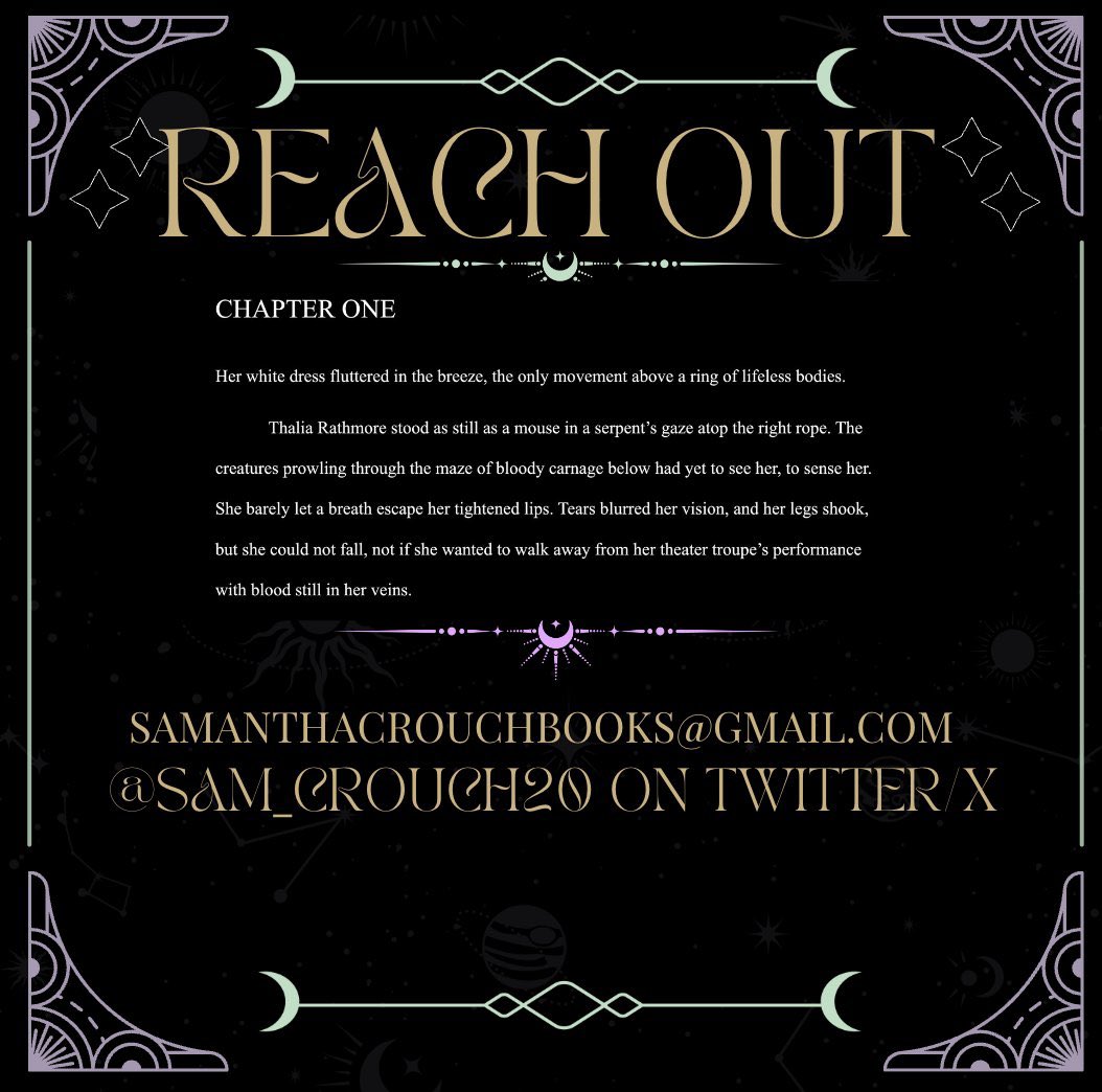 agent’s guide to: THE GILDED &amp; THE CURSED 🖤🥀

seeking rep for my MALICE x SWEET &amp; BITTER MAGIC dark YA fantasy ft. string theory-inspired magic, blood bargains, and sapphic Darklina vibes ⚔️
#litagents #amquerying