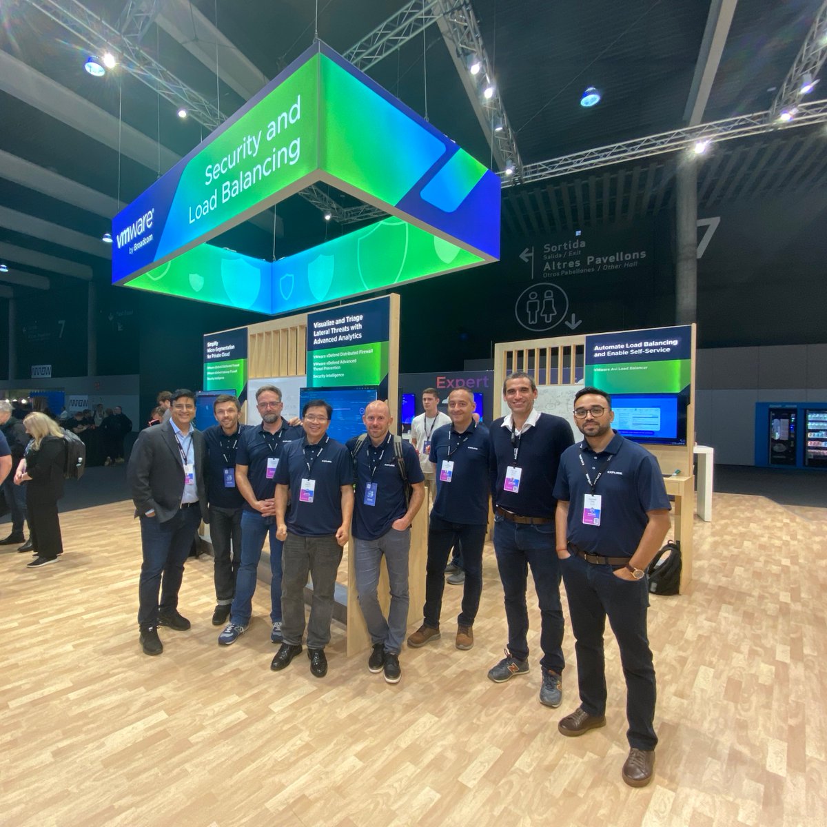 AviNetworks's tweet image. The ANS demo team is ready to rock at @VMwareExplore 2024 Barcelons. Make sure to stop by and experience their valuable insights in person.

#AviLoadBalancer #VmwareExplore