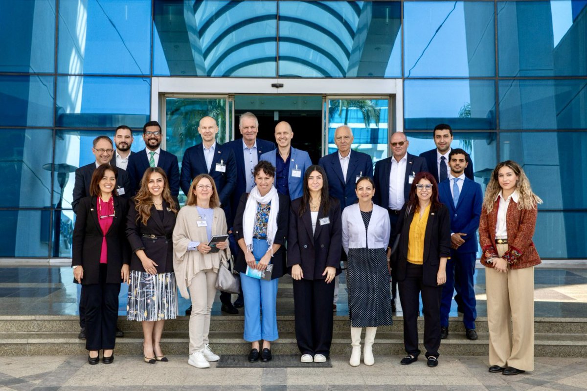 ITIDA's tweet image. A successful day at ITIDA with the Bavarian delegation 🇪🇬🇩🇪! In partnership with AHK Egypt, we exchanged insights on Egypt’s tech potential and fostered valuable connections. Excited for future collaborations!

#JustInTimeForEgypt #ITIDA #Egypt #Bavaria