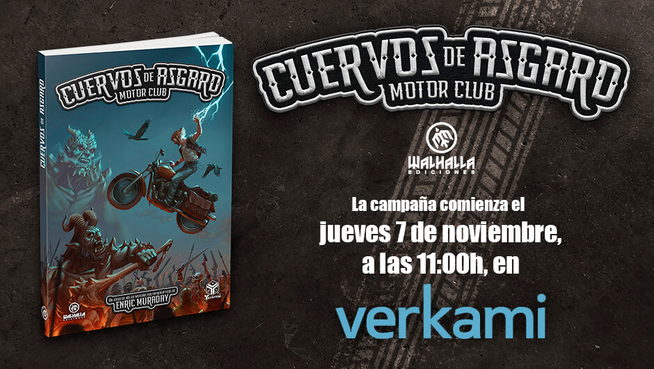 Ya hemos llenado las alforjas de víveres y hemos revisado los motores: ¡el jueves comienza el viaje de #CuervosdeAsgard! ¿Os uniréis a nosotros en esta aventura épica?
vkm.is/cuervosdeasgard