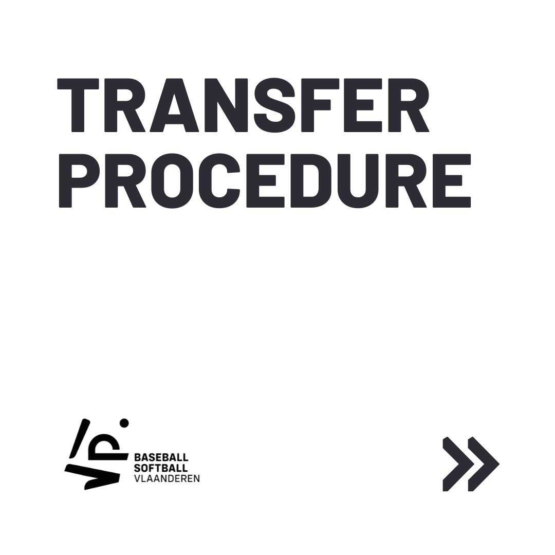 BaseSoftballVla's tweet photo. De transfer procedure blijft onveranderd vergeleken met vorig jaar! Doorloop hier nog eens het stappenplan als je wilt transfereren. De transferformulieren kan je terugvinden via onderstaande link (scroll tot aan "Transferprocedure"):
https://t.co/NJN2dxSr2o https://t.co/EsTX6k6jAG