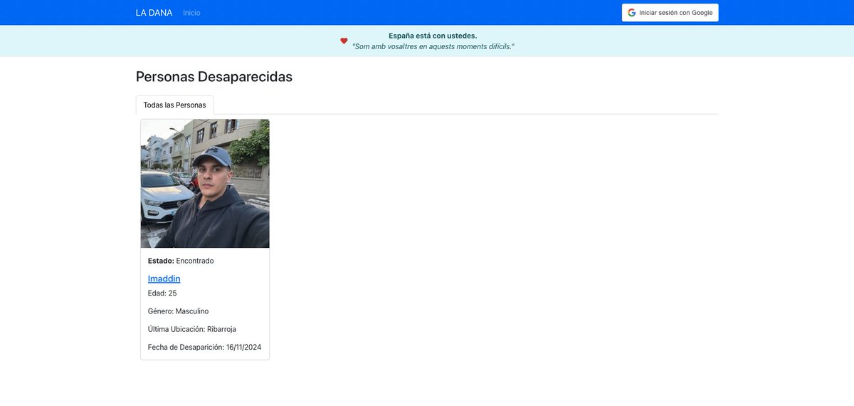 imaddinAmsif's tweet photo. Querida valencia, espero que esta tarde ya esté lanzada.

España está con ustedes.
"Som amb vosaltres en aquests moments difícils."

Leo sugerencias. Difundan, queremos un portal de transparencia. https://t.co/8g92NvQkEZ