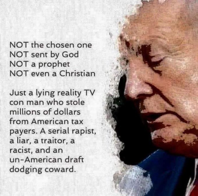 841920Meema6's tweet photo. @TeaPainUSA #ElectionDay
@RepJeffries-
#TrumpIsAChaosAgent
Everything he touches gets destroyed &
"becomes complete disorder & confusion"
Make him a 3x #LoserTrump
2016-lost by 3M votes
2020-lost by 7M votes
2024- lose to #HarrisWalz
https://t.co/yq6IIeIYYL
#BegoneTrump
#VoteBlueToSaveUS https://t.co/uo9h7tXbxn