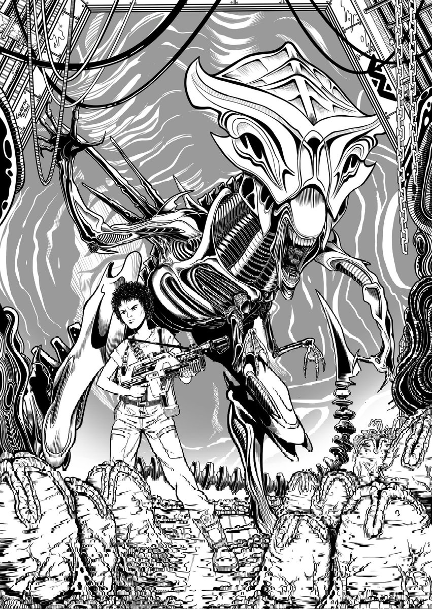 garethluby's tweet image. Aliens!
Re posting as people told me the last image was somehow distorted?
Anyway, here you go!
#aliens #comics #sketch #follow #artist #comicart