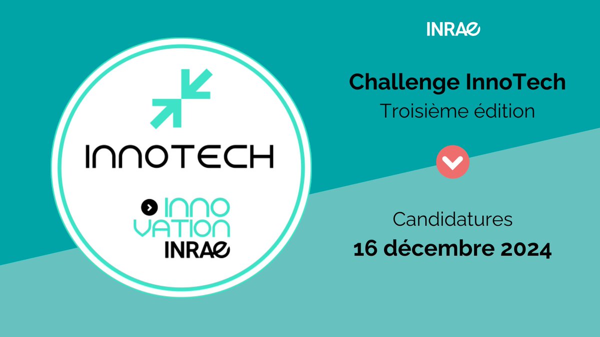 INRAE (@inrae_france) on Twitter photo Vous êtes une start-up, TPE ou PME en #agritech, #foodtech, #biotech et #greentech et vous cherchez à lever un verrou scientifique ou technologique ? 
🔬Les scientifiques INRAE, AgroParisTech et Institut Agro Montpellier peuvent vous aider !
Pour cela, participez au challenge Vous êtes une start-up, TPE ou PME en #agritech, #foodtech, #biotech et #greentech et vous cherchez à lever un verrou scientifique ou technologique ? 
🔬Les scientifiques INRAE, AgroParisTech et Institut Agro Montpellier peuvent vous aider !
Pour cela, participez au challenge