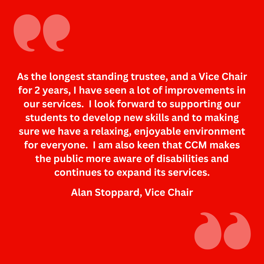 This #TrusteesWeek meet Alan, our longest serving trustee!  Alan's lived experience and depth of knowledge are invaluable for informing Board decisions about how best to meet the needs and aspirations of our service users. Read our trustees profiles here: cityofchelmsfordmencap.org.uk/board-of-trust…